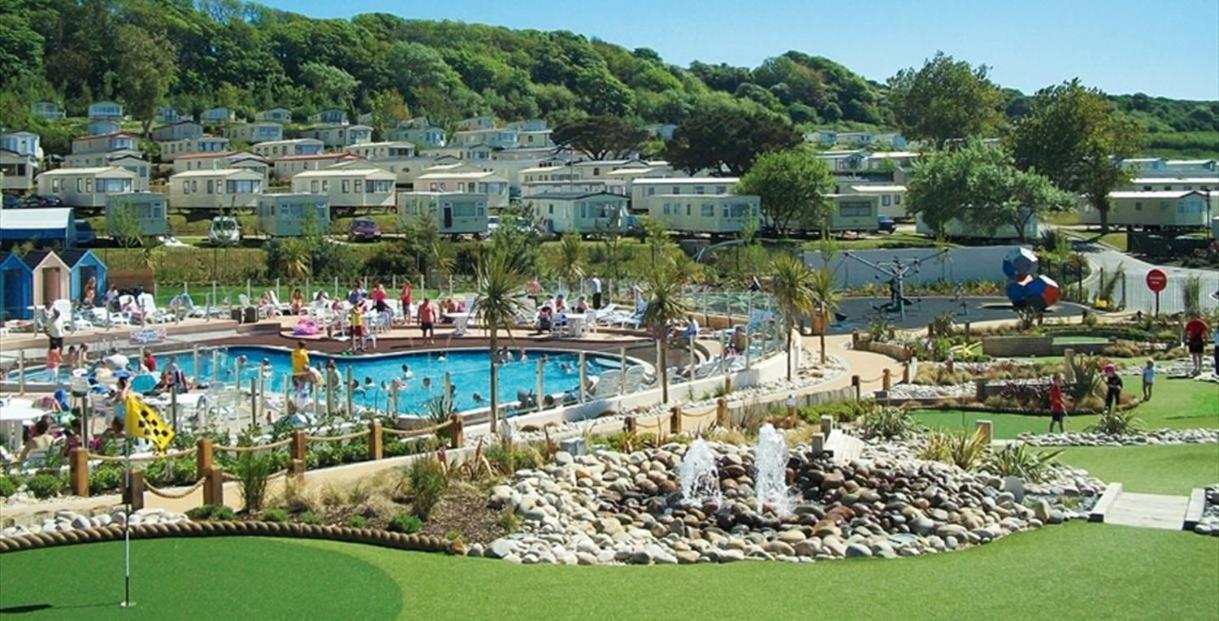 Caravan Littlesea Weymouth Exterior foto